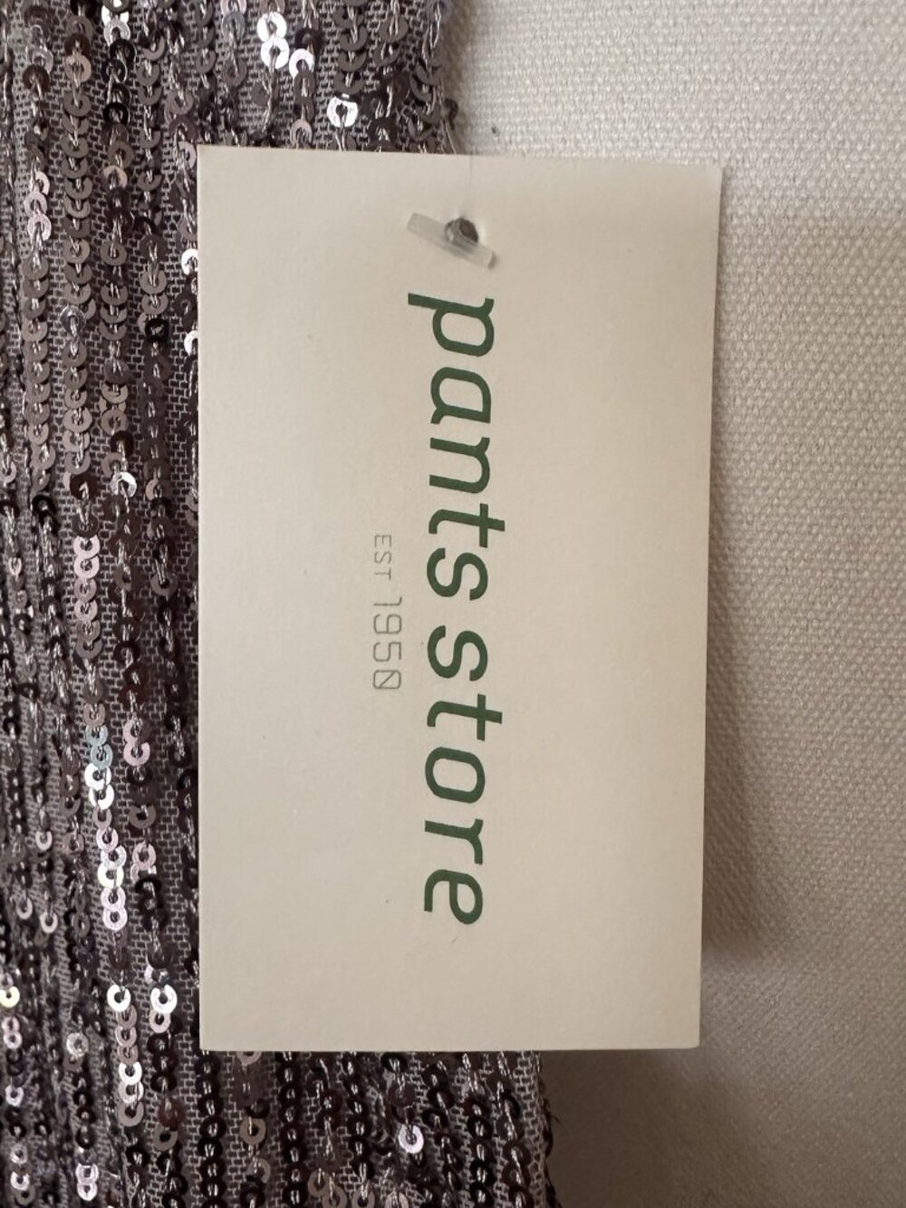Silver Sequin Party Top Women S Open Back Draped Blouse Cocktail Holiday Glam — image 7 of 7